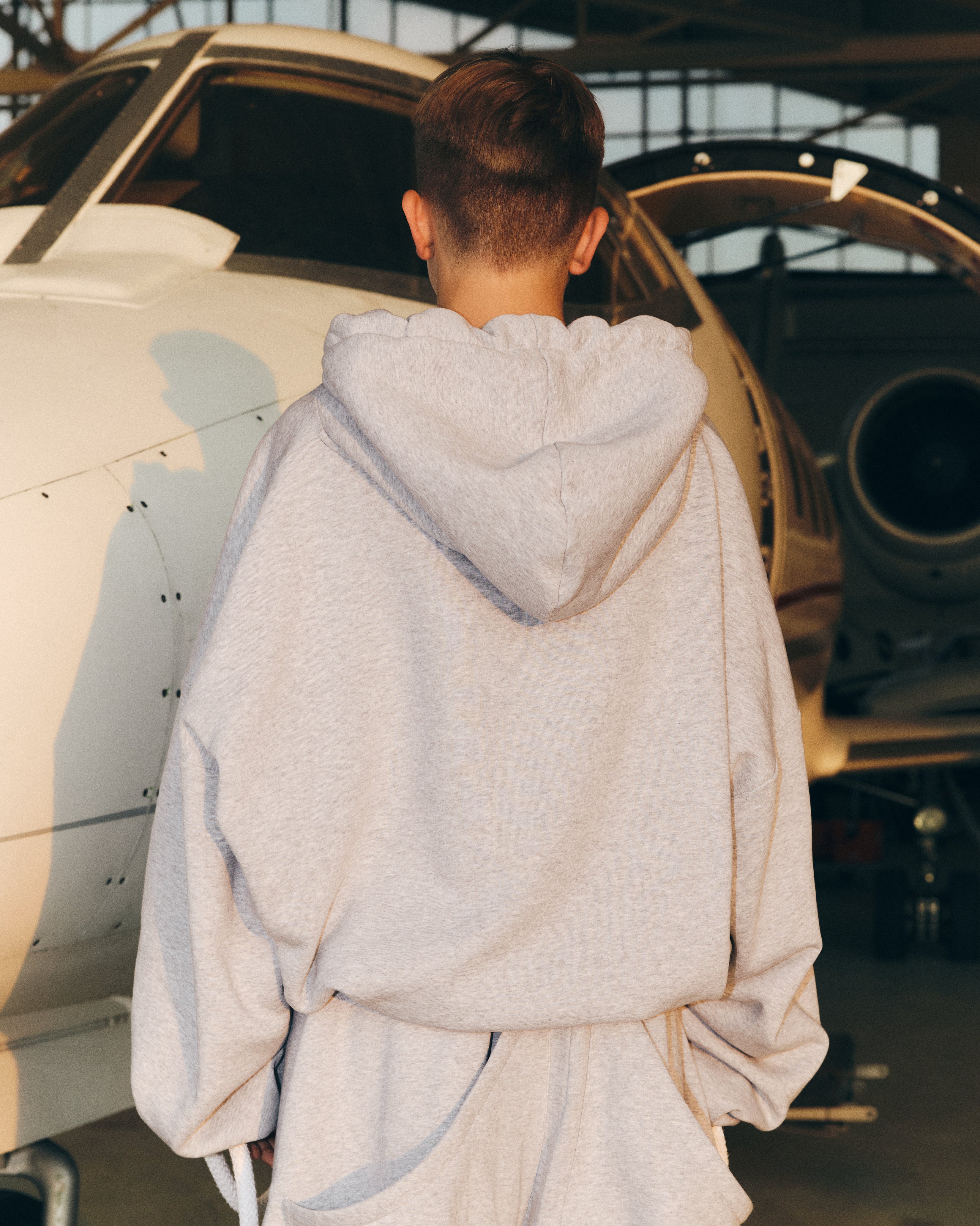 FLY HOODIE GREY